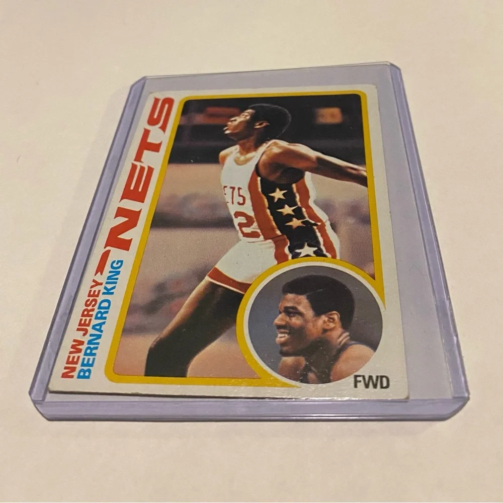 Bernard King Rookie RC 1978 Topps Basketball Card Vintage Collectible